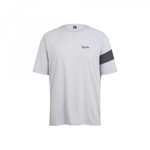 Rapha Men's Trail Technical T-Shirt - Small - Light Grey / Black