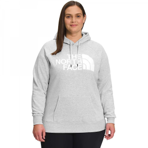 The North Face Women's Plus Half Dome Pullover Hoodie - 2X - TNF Light Grey Heather / TNF White