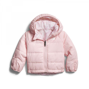 The North Face Infant Baby Reversible Perrito Hooded Jacket - 6M - Purdy Pink