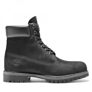 Timberland Men's Icon 6 Inch Premium Boot - 11 Wide - Black Nubuck