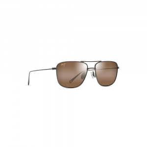Maui Jim Mikioi Polarized Sunglasses - One Size - Brown / HCL Bronze