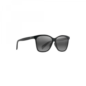 Maui Jim Liquid Sunshine Polarized Sunglasses - One Size - Black / Neutral Grey