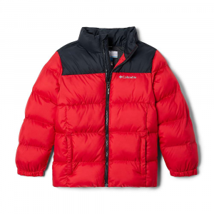 Columbia Youth Puffect Jacket - XL - Mountain Red / Black