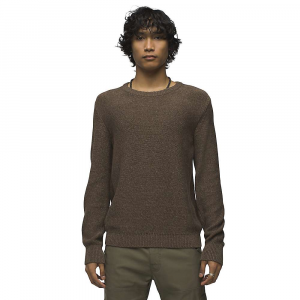 Prana Men’s North Loop Sweater – Medium – Sepia
