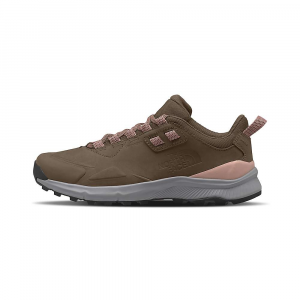 The North Face Women's Cragstone Leather Waterproof Shoe - 9 - Bipartisan Brown / Meld Grey