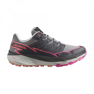 Salomon Women's Thundercross Shoe - 7 - Plum Kitten / Black / Pink Glo