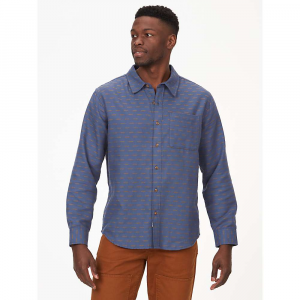 Marmot Men's Fairfax Novelty Lightweight Flannel LS Shirt - XL - Storm / Hazel