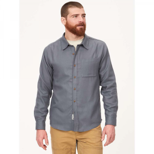 Marmot Men's Fairfax Lightweight Flannel LS Shirt - XL - Steel Onyx