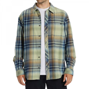 Billabong Men's Coastline Flannel Shirt - XL - Dark Navy