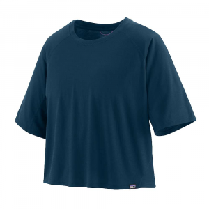 Patagonia Women's Capilene Cool Trail Cropped Shirt - Small - Lagom Blue