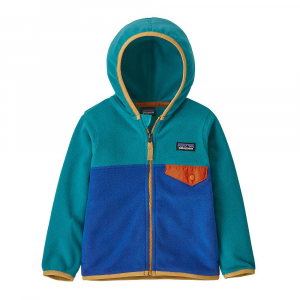 Patagonia Baby Micro D Snap T Jacket - 6M - New Navy with Blue Bird