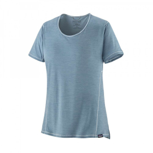 Patagonia Women's Capilene Cool Lightweight Shirt - XL - Light Plume Grey - Steam Blue X-Dye