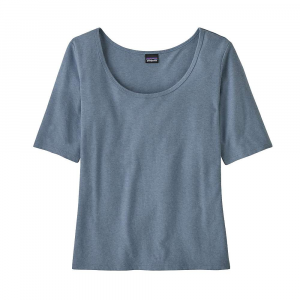 Patagonia Women's Trail Harbor T-Shirt - Large - Light Plume Grey