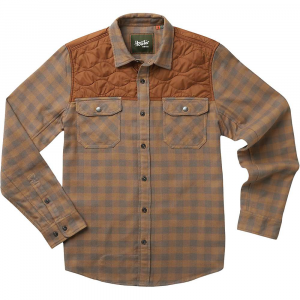 Howler Brothers Men's Quintana Quilted Flannel Shirt - Small - Cody Check / Tannin