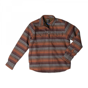 KAVU Men's Eagle Pine Shirt Jacket - XL - Copper Hills Stripe