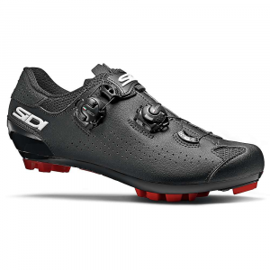 Sidi Men's Dominator 10 Cycling Shoe - 45 - Black / Black