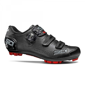 Sidi Men's Trace 2 Cycling Shoe - 45.5 - Black / Black