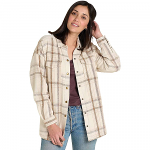 Toad & Co Women's Conifer Shirt Jacket - Large - Oatmeal