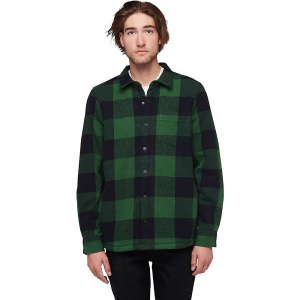 Black Diamond Men's Project Lined Flannel Shirt - Small - Black / Off White Plaid