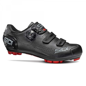 Sidi Men's Trace 2 Mega Cycling Shoe - 44.5 - Black / Black