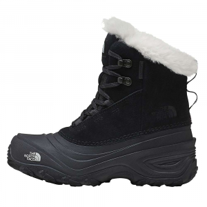 The North Face Youth Shellista V Lace Waterproof Boot - 5 - TNF Black / TNF Black