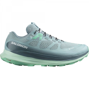 Salomon Women's Ultra Glide 2 GTX Shoe - 10 - Stone Blue / Yucca / Biscay Green