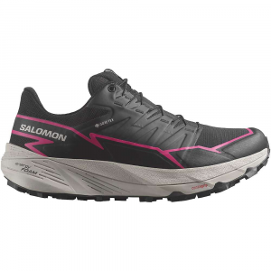 Salomon Women's Thundercross GTX Shoe - 10 - Black / Black / Pink Glo
