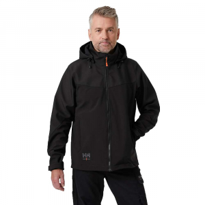 Helly Hansen Men's Oxford Softshell Jacket - 3XL - Black
