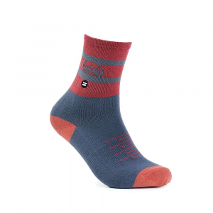 Zoic Men's Trail 6 Inch Sock - Small / Medium - Clay / Night