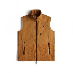 Topo Designs Men's Subalpine Fleece Vest - XL - Khaki