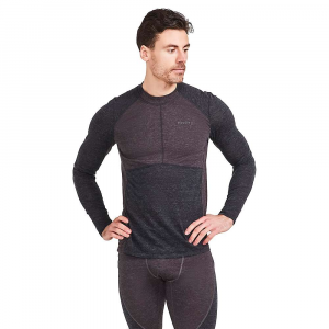 Craft Sportswear Men's Core Wool Mix Baselayer Set - Large - Black / Slate