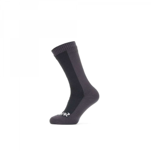 SealSkinz Starston Sock - XL - Black/Grey
