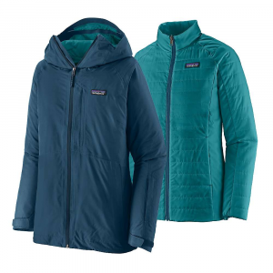 Patagonia Women's 3-In-1 Powder Town Jacket - Small - Lagom Blue