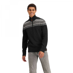 Obermeyer Men's Redwood 1/2 Zip Sweater - XL - Basalt