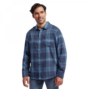 Sherpa Men's Batsa Eco LS Shirt - XL - Neelo Blue Plaid