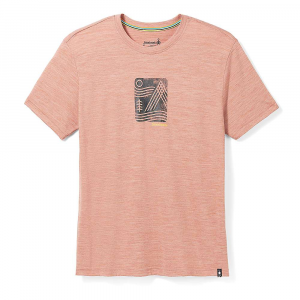 Smartwool Mountain Breeze Graphic SS Tee - XL - Copper Heather