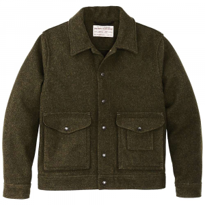 Filson Men's Mackinaw Wool Work Jacket - Large - Forest Green