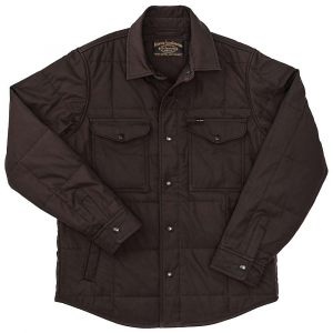 Filson Men's Cover Cloth Quilted Jac-Shirt - Small - Cinder