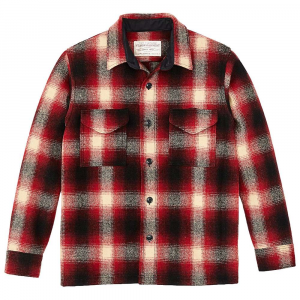 Filson Men's Mackinaw Wool Jac-Shirt - XL - Red / Black Ombre