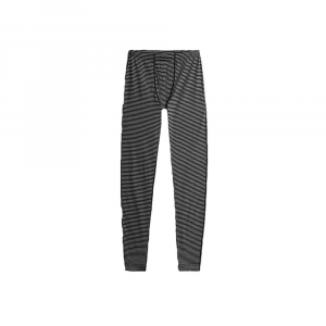Ibex Men's Woolies Tech Pro Bottom - XL - Black Grey Stripe