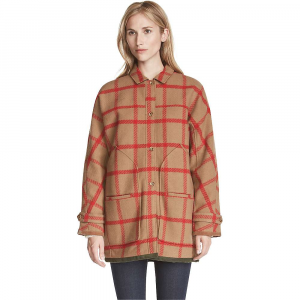 Woolrich Womens Window Pane Cocoon Coat