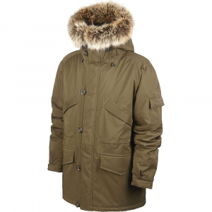 66North Men's Snaefell Special Edition Parka with Fake Fur