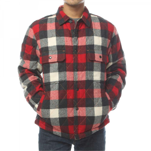 Woolrich Mens Quilted Mill Wool Shirt Jac