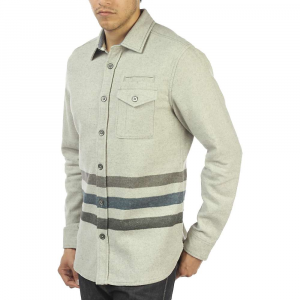 Jeremiah Mens Trenton Cotton Wool Print Stripe LS Shirt