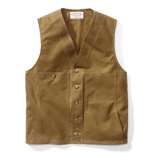 Filson Men's Oil Tin Cloth Vest