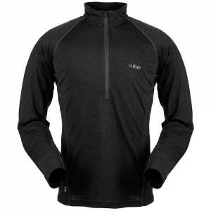 Rab Mens MeCo 165 LS Zip Tee