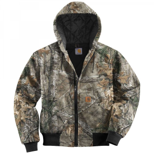 Carhartt Mens Quilted Flannel Lined Workcamo Active Jacket