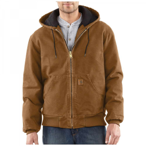 Carhartt Mens Quilted Flannel Lined Sandstone Active Jacket