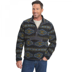 Woolrich Mens Trail Blazing Printed Fleece Pullover
