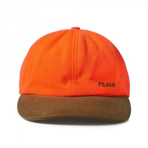 Filson Blaze Orange Insulated Tin Cloth Cap